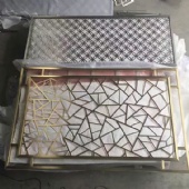 不锈钢屏风隔断定制